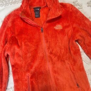 The North Face Women's Vibrant Orange Teddy Jacket
